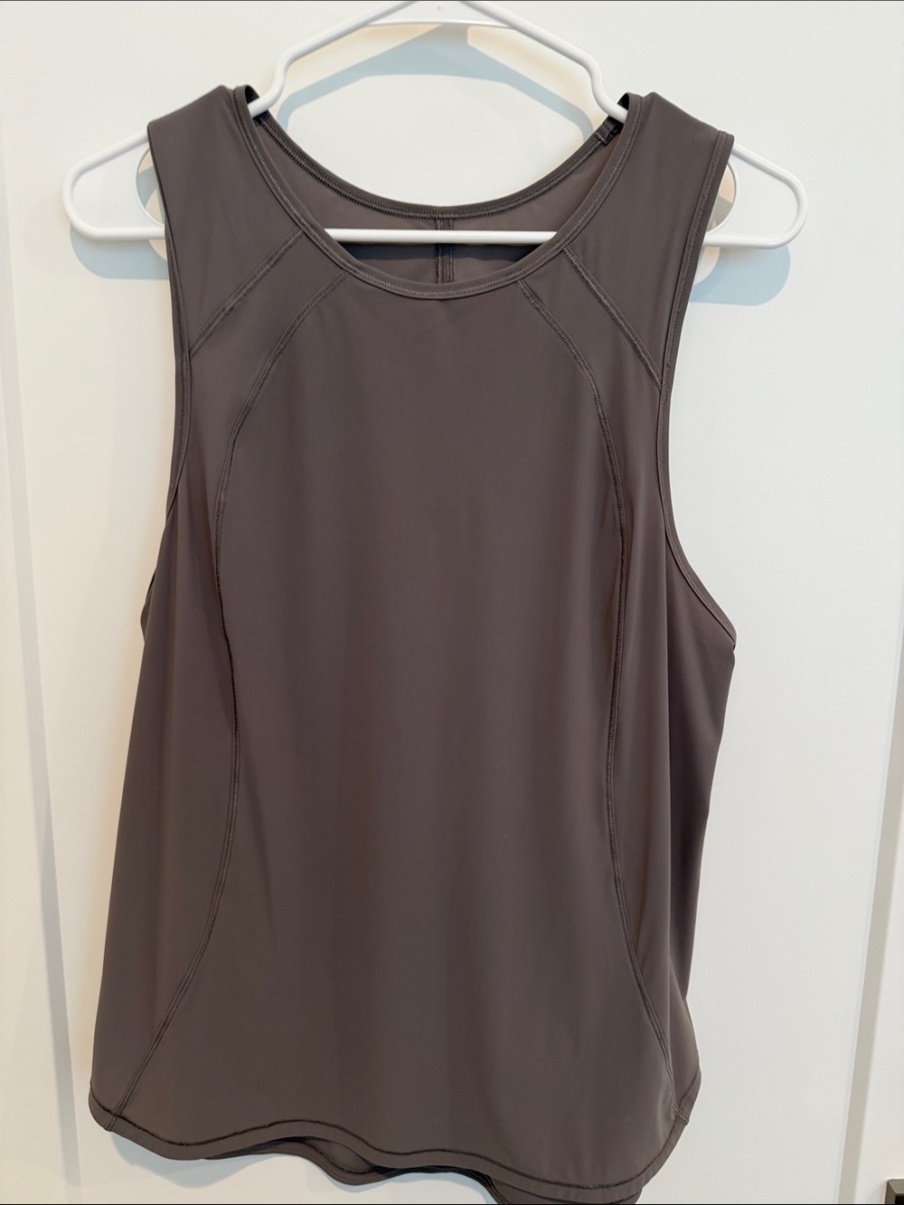 Lululemon Sculpt Tank Size 8 
Taupe Carbon Dust Galaxy Grey